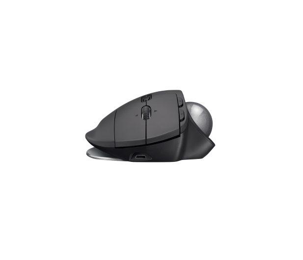 Logitech MX Ergo Trackball grafitowa - 388627 - zdjęcie 2